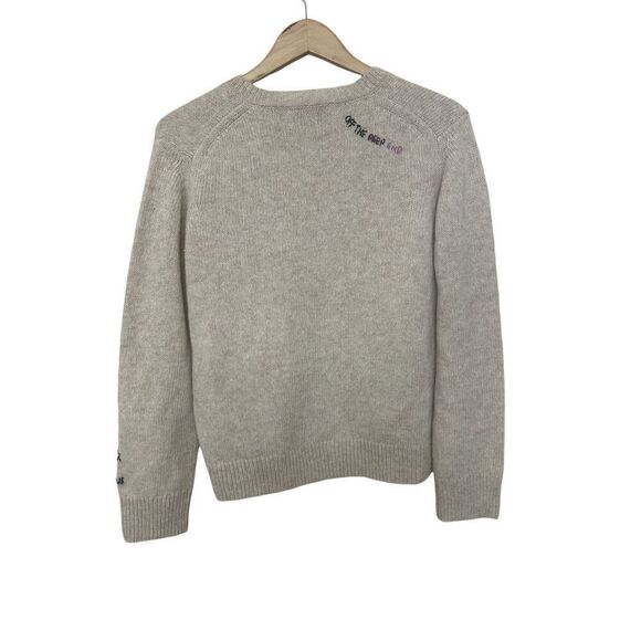 Coach Embroidered Wool Sweater Size M - Picture 2 of 7